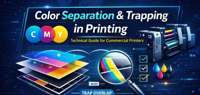 Color Separation & Trapping in Printing: Technical Guide for Commercial Printers
