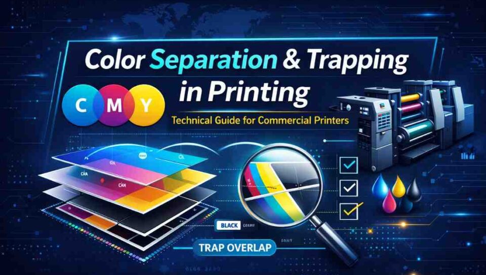 Color Separation & Trapping in Printing: Technical Guide for Commercial Printers