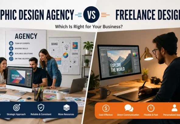 Graphic Design Agency vs Freelance Designer
