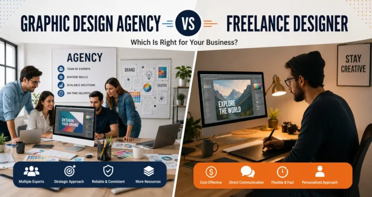 Graphic Design Agency vs Freelance Designer