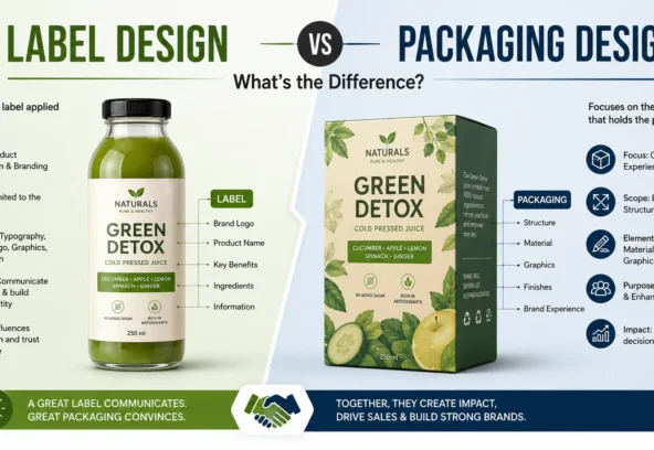 Label Design vs Packaging Design What's the Difference