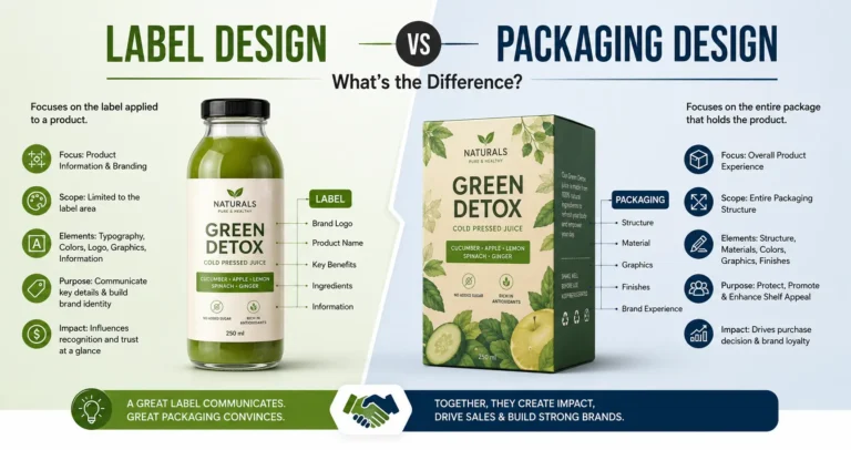 Label Design vs Packaging Design What's the Difference