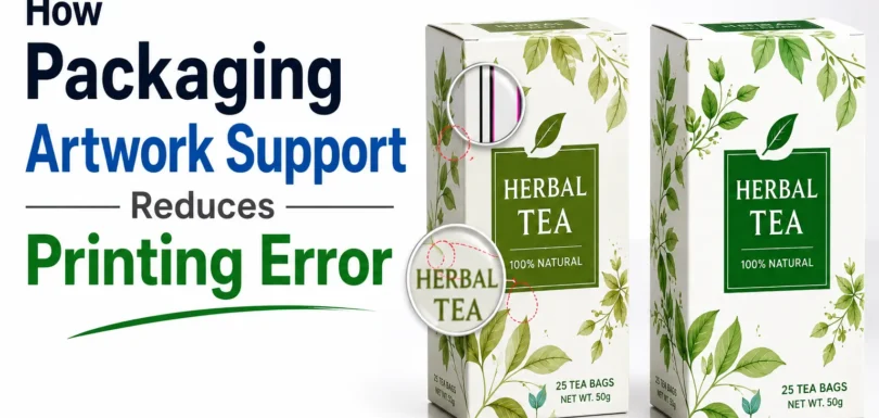 How Packaging Artwork Support Reduces Printing Errors