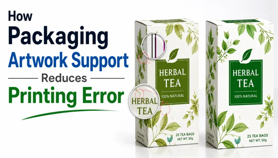 How Packaging Artwork Support Reduces Printing Errors