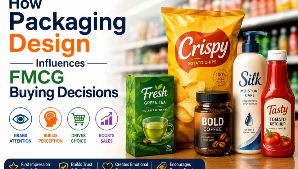 How Packaging Design Influences FMCG Buying Decisions