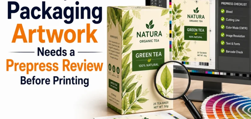 Why Packaging Artwork Needs a Prepress Review Before Printing