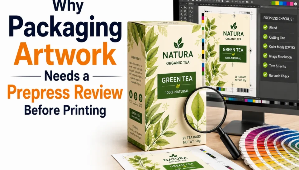 Why Packaging Artwork Needs a Prepress Review Before Printing