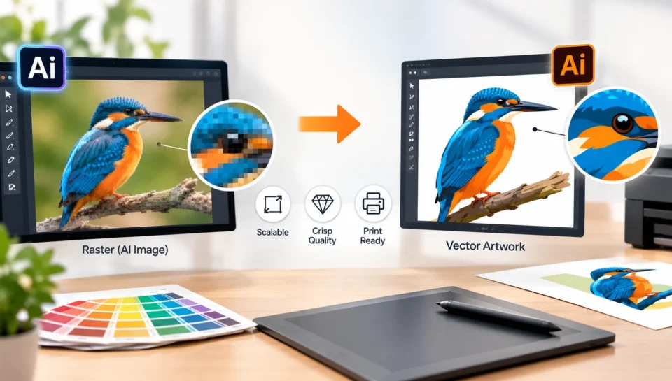 AI Image to Vector